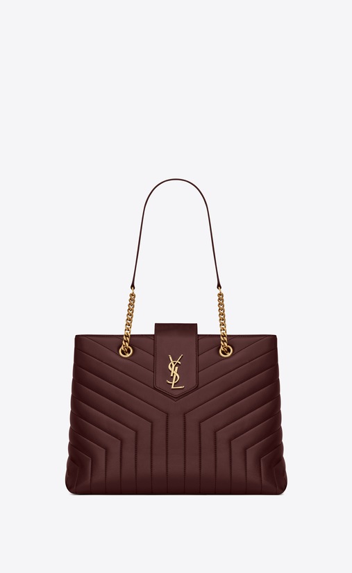 Shopping bag Loulou large in pelle trapuntata a “Y”